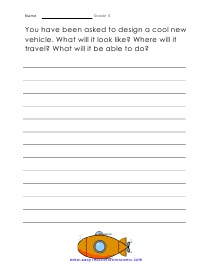 My Car Worksheet