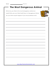 6th Grade Writing Worksheets