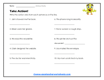 Some Action Worksheet