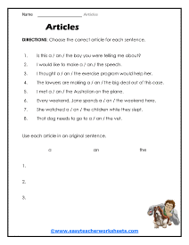 Original Worksheet