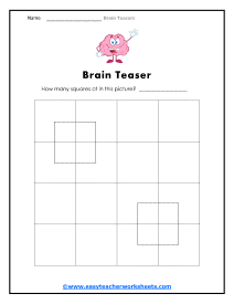 Squares Worksheet