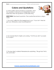 Sentence Rewriting Worksheet