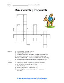 Directional Crossword