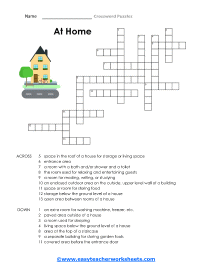 Home Crossword