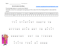 Kids' Cryptography with a Key from a Propositional Puzzle