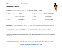 Identify and Use It Worksheet