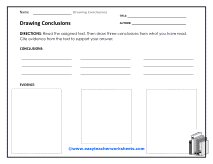 Characters Worksheet