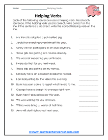 Is It Right Worksheet