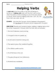 Rewrite the Sentences Worksheet