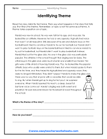 Identification Activity Worksheet