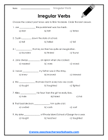 Blank Look Worksheet