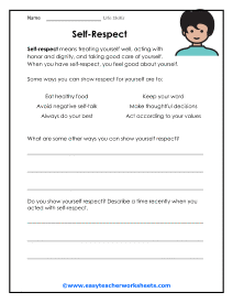 Life Skills Worksheets