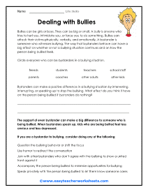Life Skills Worksheets