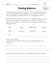 worksheet stress and me worksheet stress and me