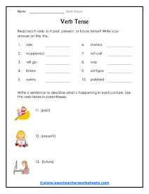 Picture This Worksheet