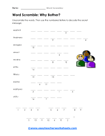 ### Worksheet