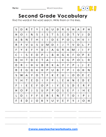 2nd Grade Worksheet