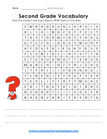 2nd Grade Worksheet 2