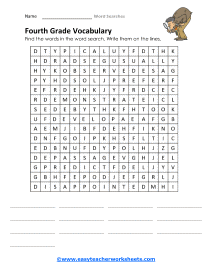 4th Grade Worksheet