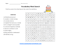 Mouthful Worksheet