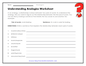 Relationship Worksheet