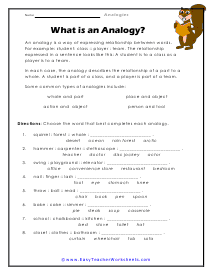 Part or Whole Worksheet