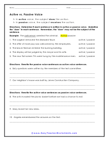 Crazy Formats Worksheet