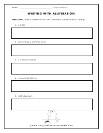 Prompts Worksheet