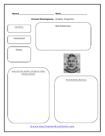 Hemingway Graphic Organizer