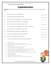 Choices Worksheet