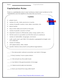 CAPS Rules Worksheet