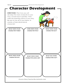 6 Ways Worksheet