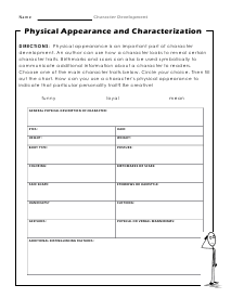 Look Worksheet