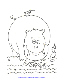 Hippo Worksheet