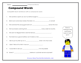 Pound It Worksheet