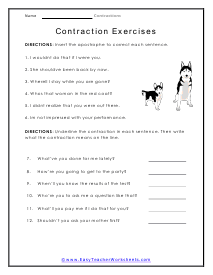 Growing Worksheet