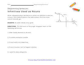 Infinitives Worksheet