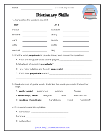 Guiding Worksheet