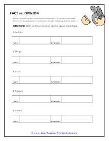 Turtly Worksheet