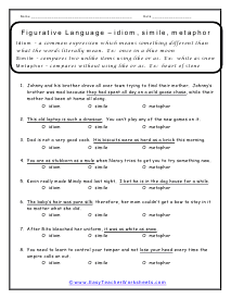 I, S, or M? Worksheet