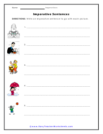 Picture Worksheet