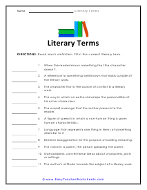 Term Me Worksheet