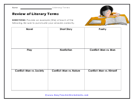 Review Skills Worksheet