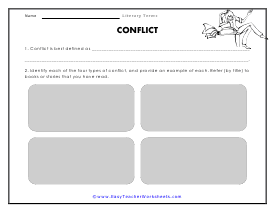 Conflict Worksheet