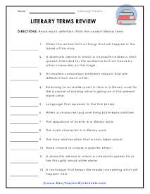 Review Worksheet