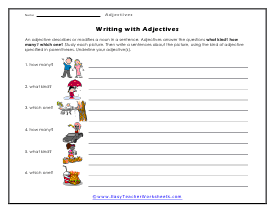 Writing Worksheet