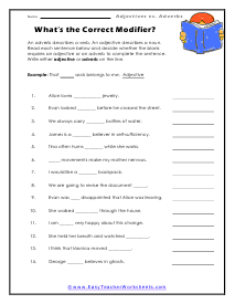 ### Worksheet