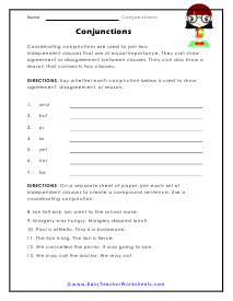 Disagreement Worksheet