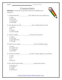 Filler Worksheet