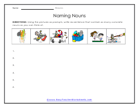 Naming Worksheet
